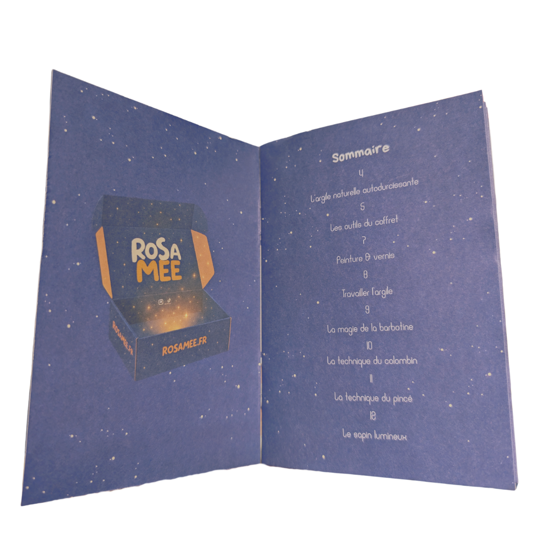 le sommaire du guide sur l'argile autodurcissante