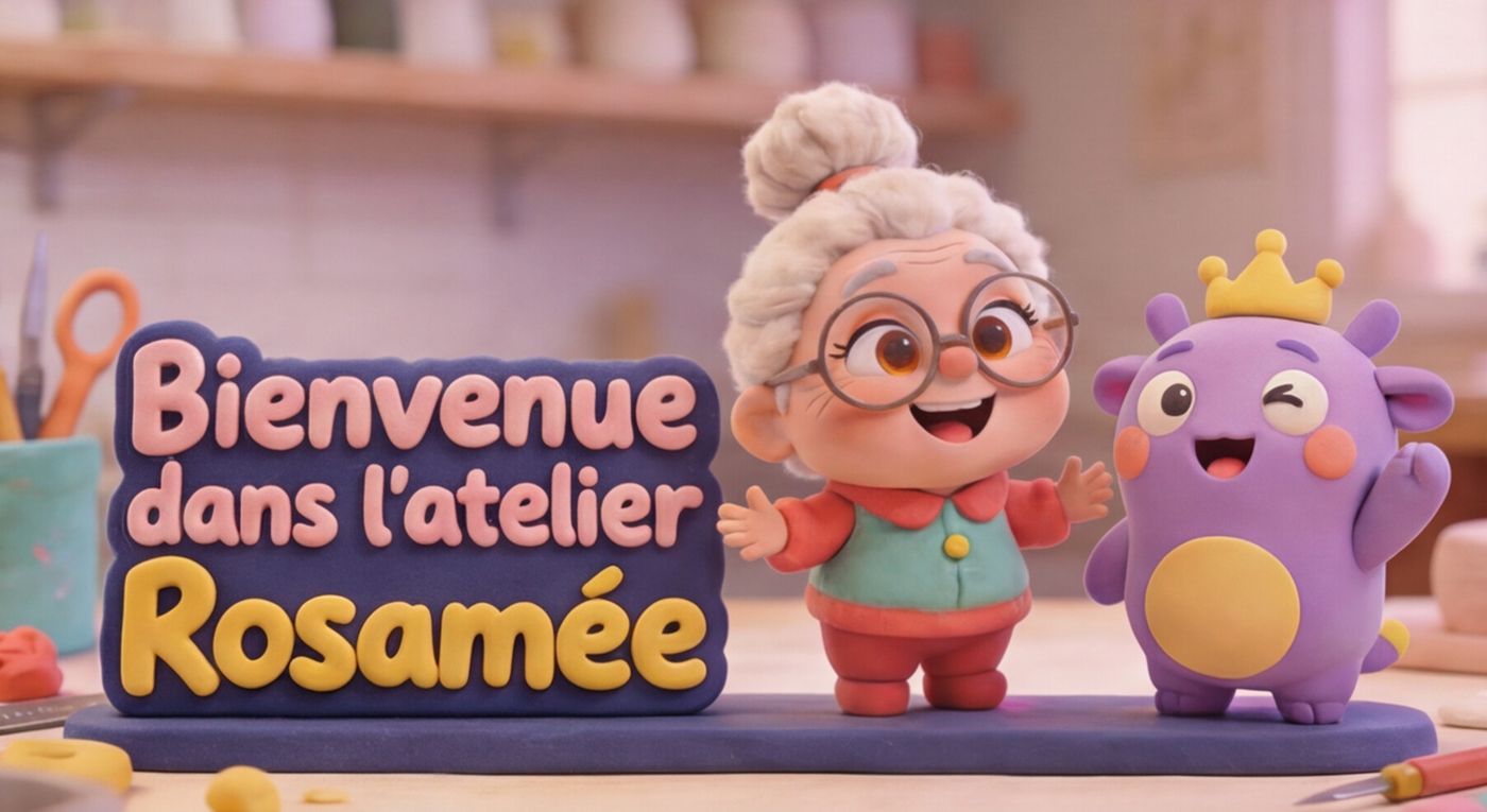 Mamie Rosamée et Rosy vous accueillent dans l'atelier d'argile Rosamée à La Rochelle